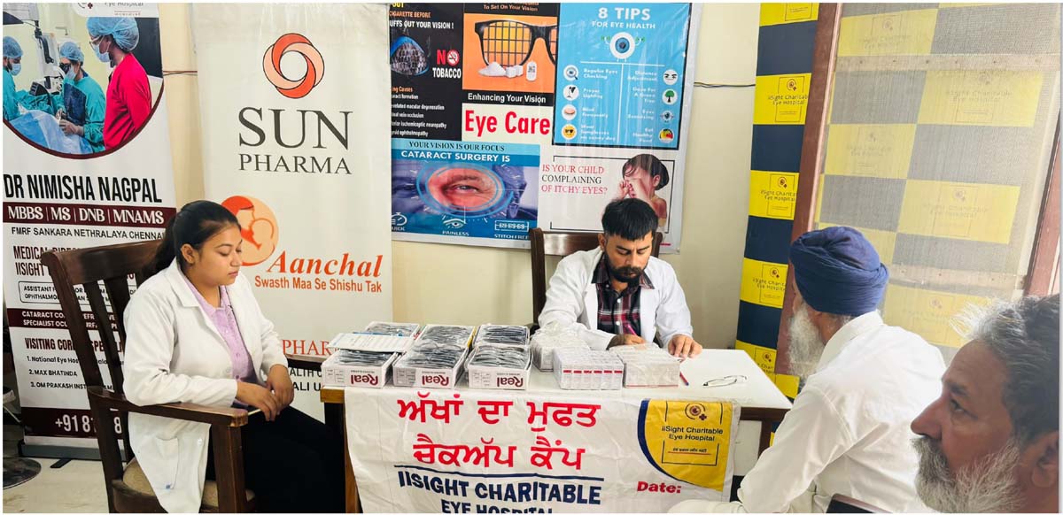 Free Eye Check-Up Camp Organized